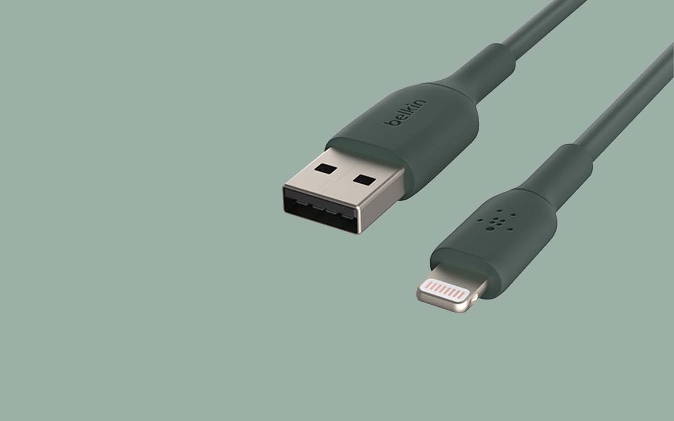 Cáp USB - Lightning MFI Belkin CAA001 1m - Cổng sạc Lightning tương thích tốt với các sản phẩm Apple