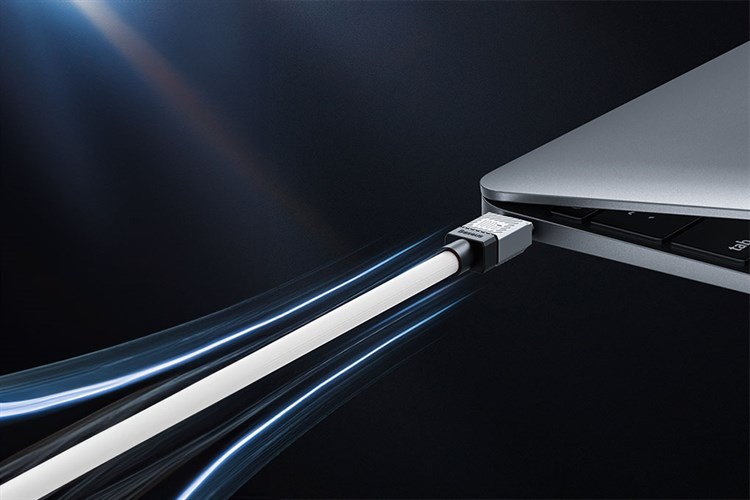 Cáp sạc nhanh Type-C - Type-C 100W 1m Baseus CoolPlay CB000047 Màu Trắng