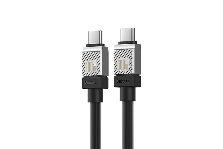Cáp Type C - Type C 2m Baseus CoolPlay CB000047 Màu Đen
