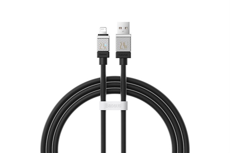 Cáp Lightning 1m Baseus CoolPlay CB000044 Màu Đen