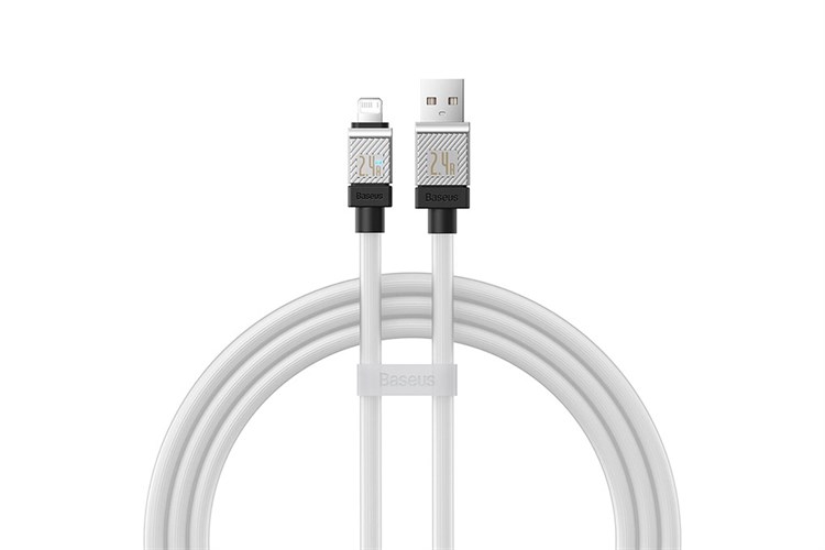 Cáp Lightning 1m Baseus CoolPlay CB000044 Màu Trắng