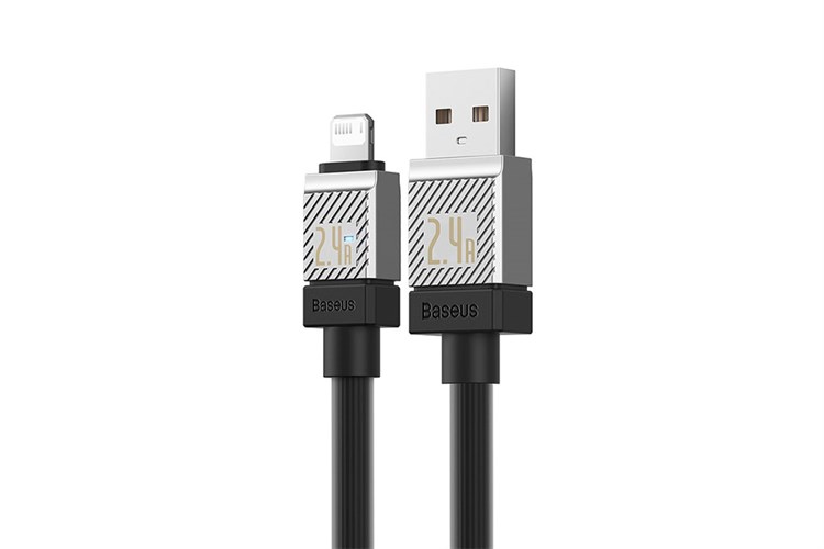 Cáp Lightning 1m Baseus CoolPlay CB000044 Màu Đen