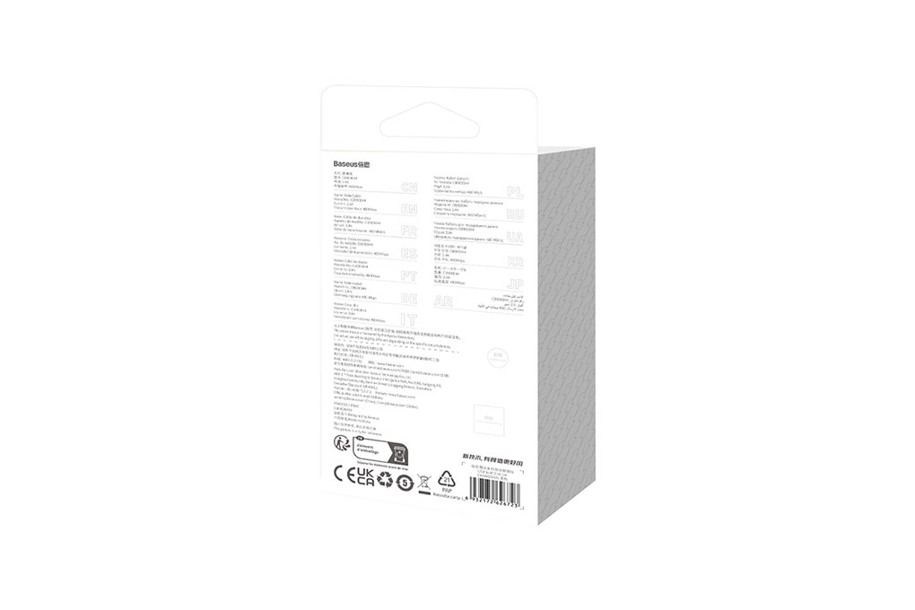 Cáp Lightning 1m Baseus CoolPlay CB000044 Màu Đen