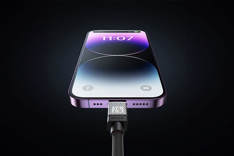 Cáp Lightning 1m Baseus CoolPlay CB000044 Màu Đen