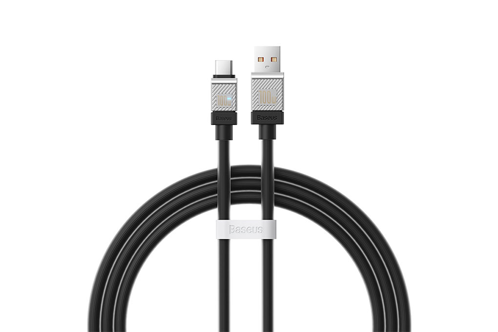 Cáp sạc USB-A - Type-C 15W 1m Baseus CoolPlay CB000046 Màu Đen