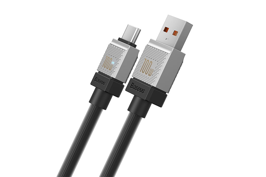 Cáp sạc USB-A - Type-C 15W 1m Baseus CoolPlay CB000046 Màu Đen