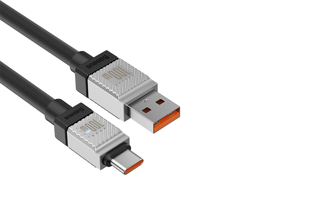 Cáp sạc USB-A - Type-C 15W 1m Baseus CoolPlay CB000046 Màu Đen