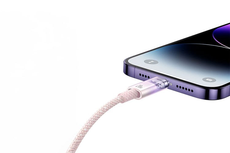 Cáp Type C - Lightning 1m Baseus Explorer CB000040 Màu Hồng