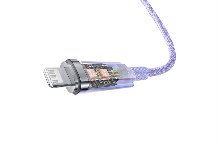 Cáp Type C - Lightning 1m Baseus Explorer CB000040 Màu Tím