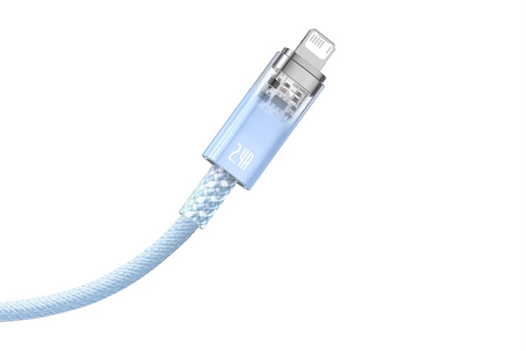 Cáp Lightning 1m Baseus Explorer CB000041 Màu Xanh da trời nhạt