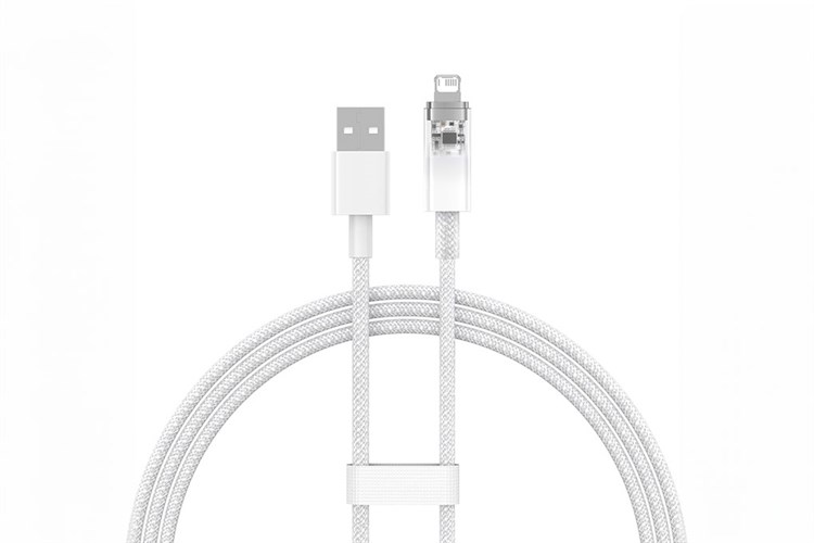 Cáp Lightning 1m Baseus Explorer CB000041 Màu Trắng