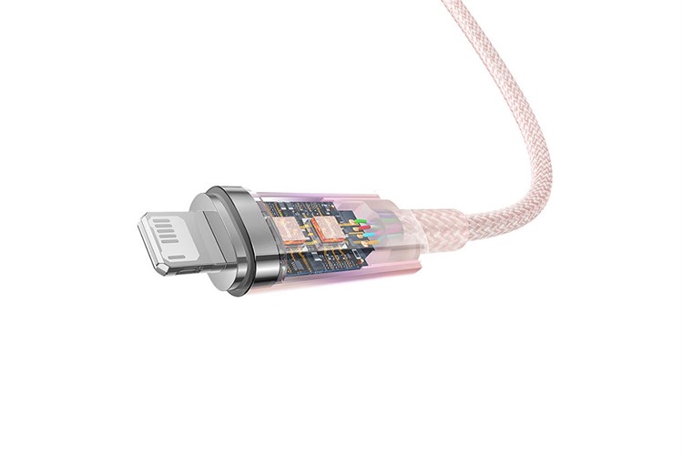 Cáp Lightning 1m Baseus Explorer CB000041 Màu Hồng