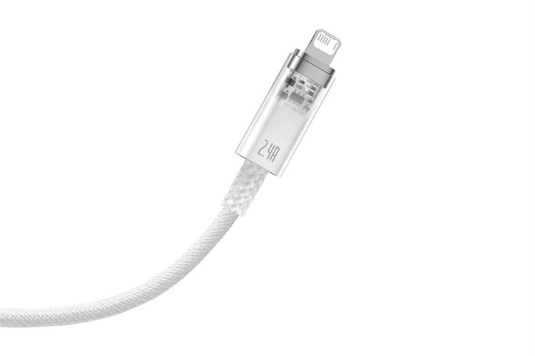 Cáp Lightning 1m Baseus Explorer CB000041 Màu Trắng