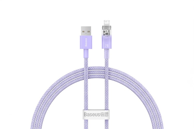 Cáp Lightning 1m Baseus Explorer CB000041 Màu Tím