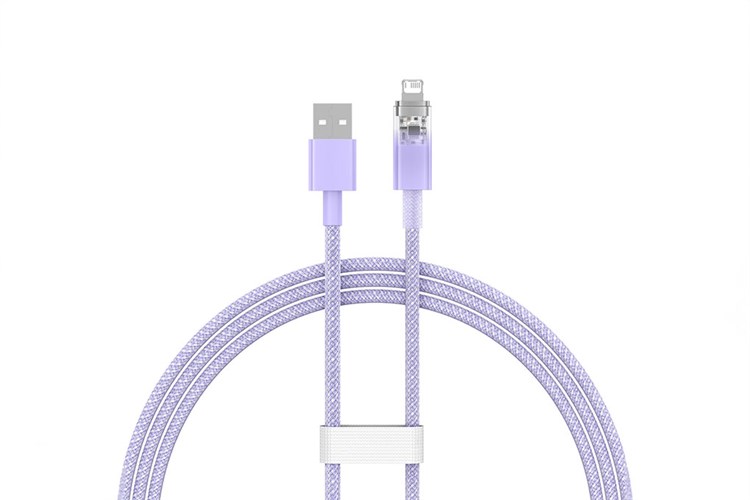 Cáp Lightning 1m Baseus Explorer CB000041 Màu Tím
