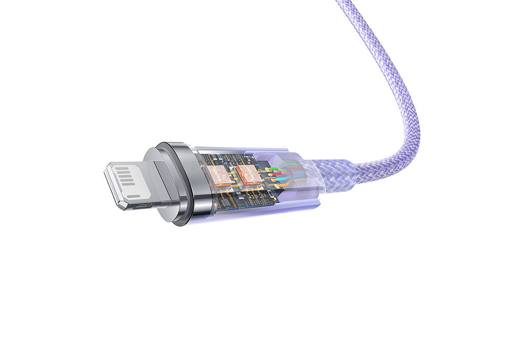 Cáp Lightning 1m Baseus Explorer CB000041 Màu Tím