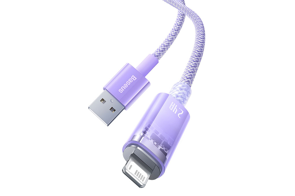 Cáp Lightning 1m Baseus Explorer CB000041 Màu Tím