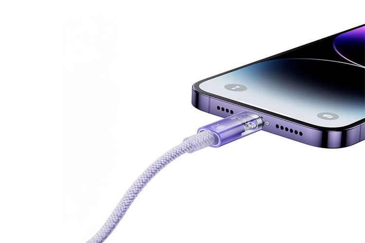 Cáp Lightning 1m Baseus Explorer CB000041 Màu Tím