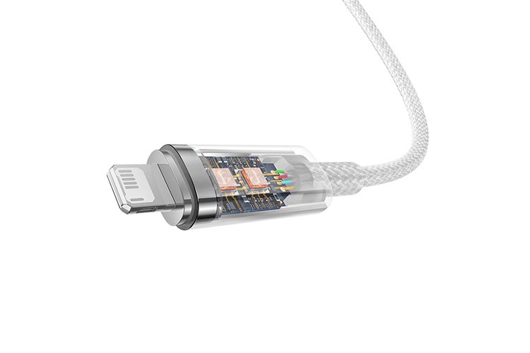 Cáp Lightning 1m Baseus Explorer CB000041 Màu Trắng