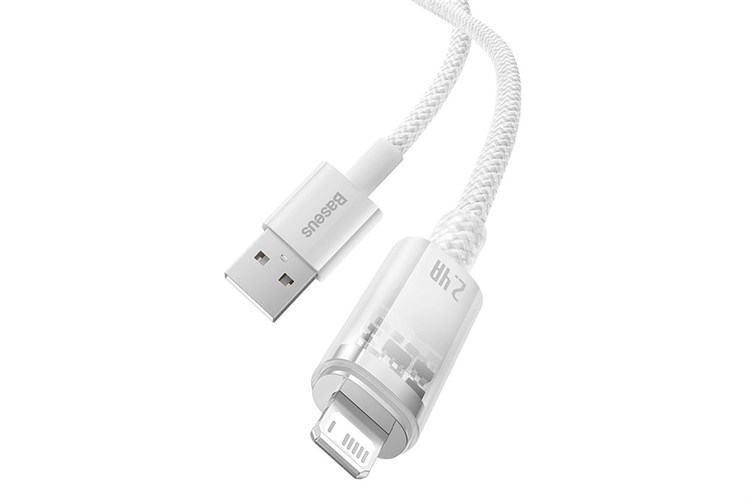 Cáp Lightning 1m Baseus Explorer CB000041 Màu Trắng