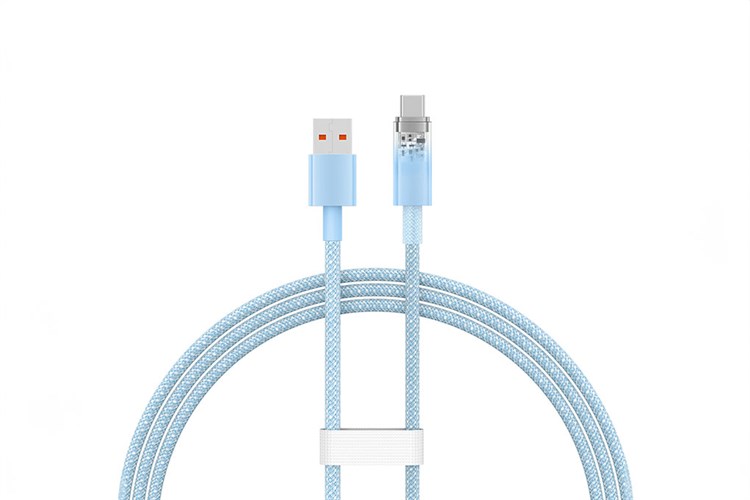 Cáp Type C 1m Baseus Explorer CB000042 Màu Xanh da trời nhạt