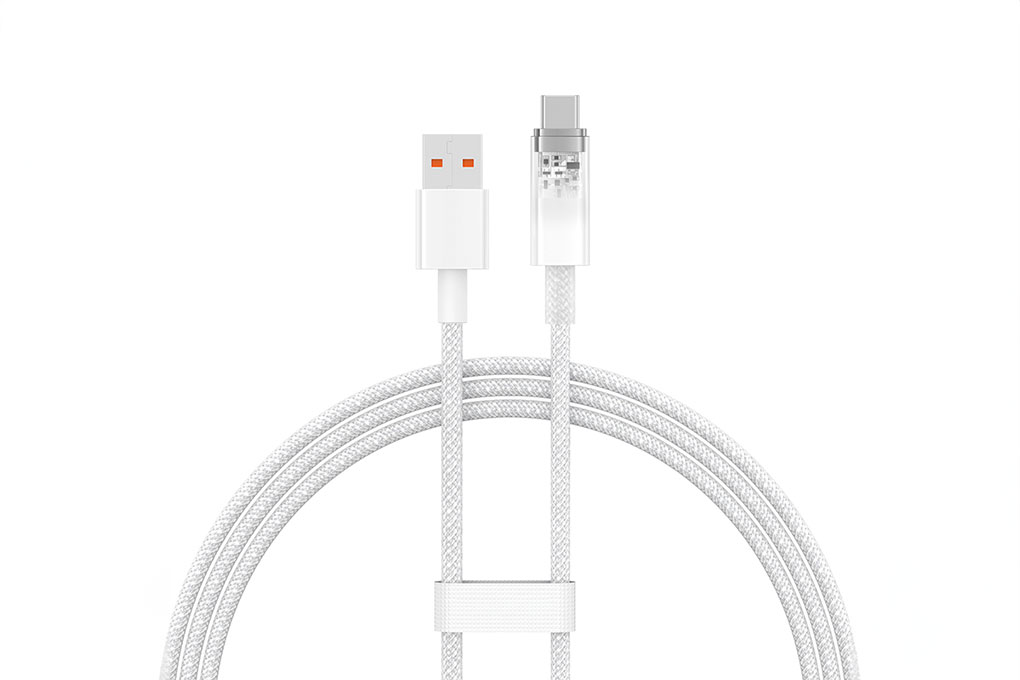 Cáp Type C 1m Baseus Explorer CB000042 Màu Trắng