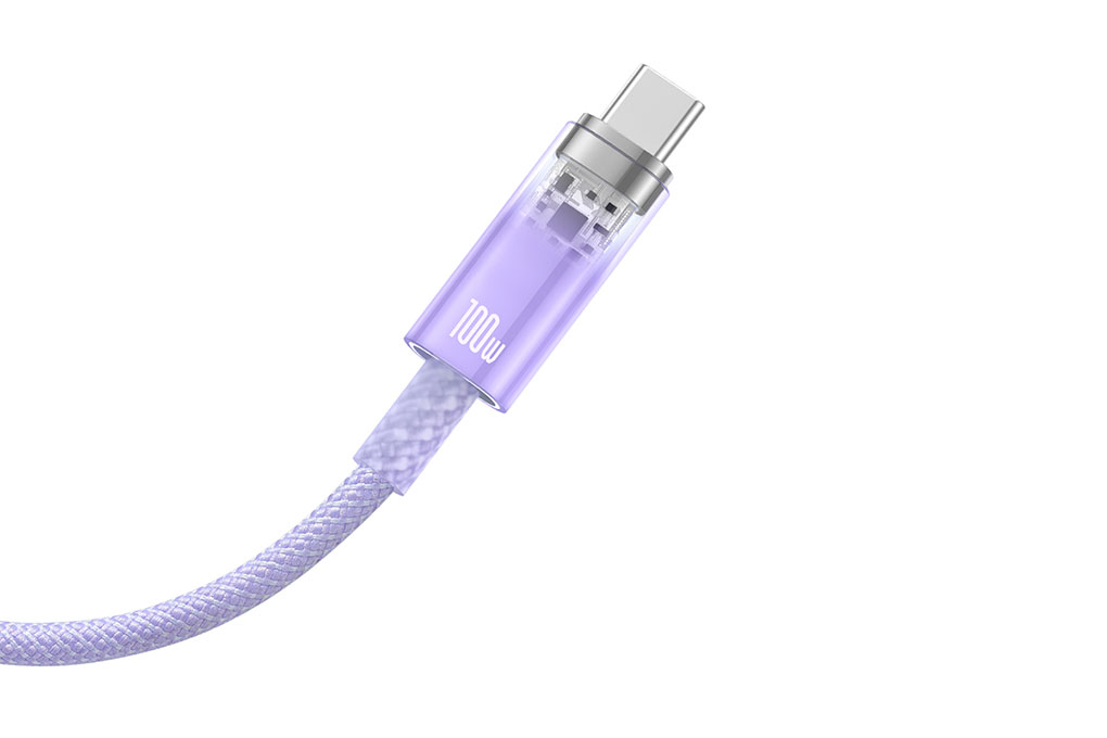 Cáp Type C 1m Baseus Explorer CB000042 Màu Tím