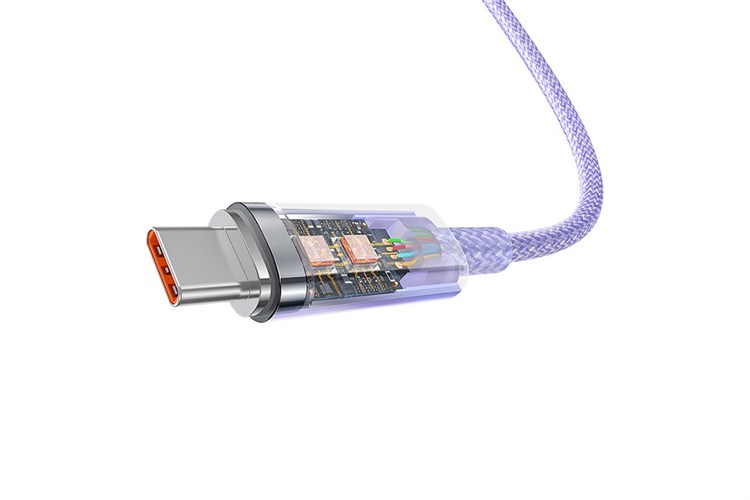 Cáp Type C 1m Baseus Explorer CB000042 Màu Tím