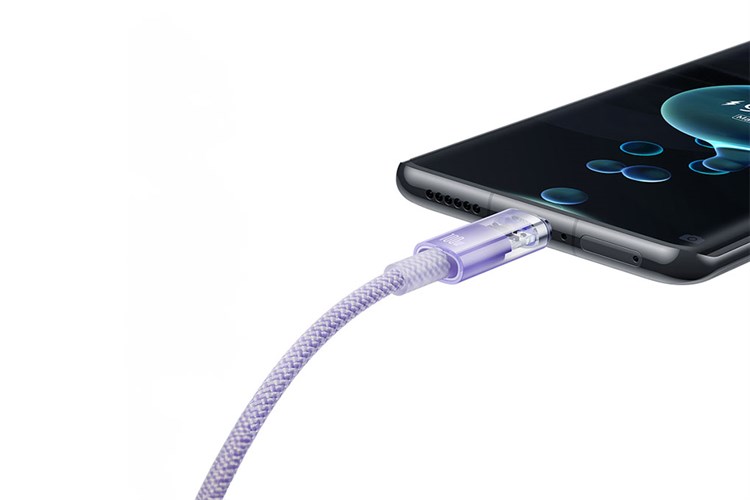 Cáp Type C 1m Baseus Explorer CB000042 Màu Tím