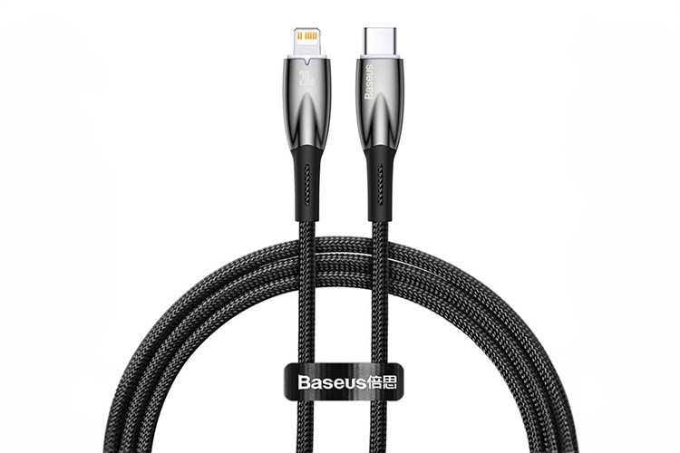 Cáp Type C - Lightning 1m Baseus Glimmer CB000022
