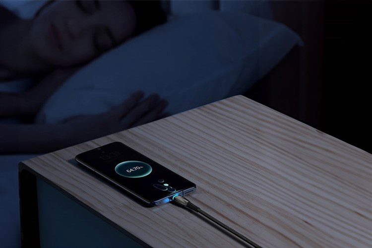 Cáp sạc và truyền dữ liệu USB-A - Type-C 15W 1m Baseus Glimmer CB000024 Màu Đen