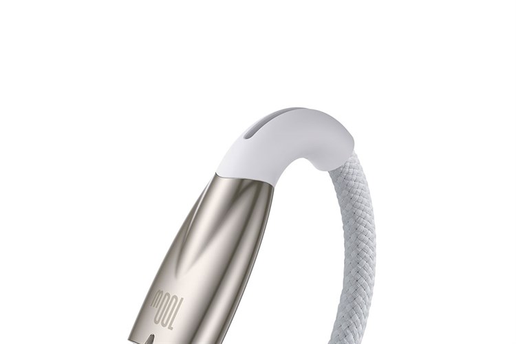 Cáp sạc và truyền dữ liệu USB-A - Type-C 15W 1m Baseus Glimmer CB000024 Màu Trắng