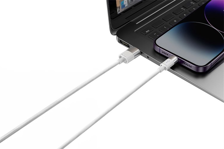 Cáp sạc và truyền dữ liệu 3 đầu USB-A - Type-C Lightning Micro USB 17.5W 1.2m Baseus StarSpeed CB000030 Màu Trắng