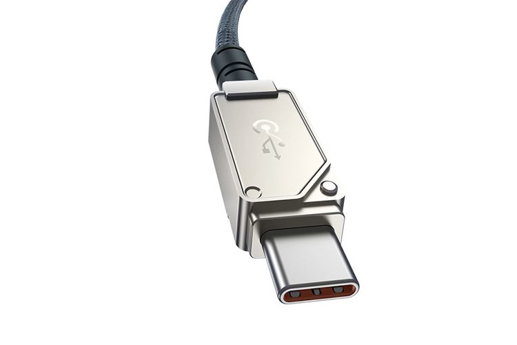 Cáp Type C - Lightning 1m Baseus Unbreakable CB000049 Màu Trắng - Xanh