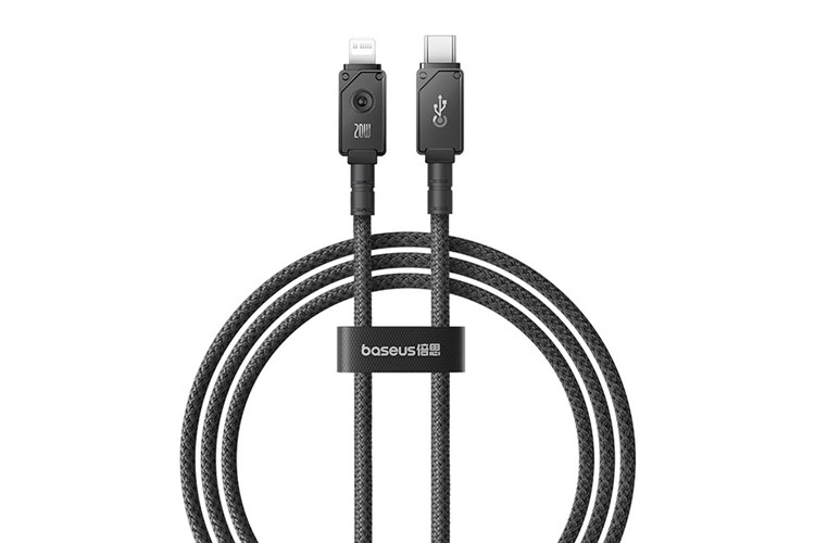 Cáp Type C - Lightning 1m Baseus Unbreakable CB000049 Màu Đen