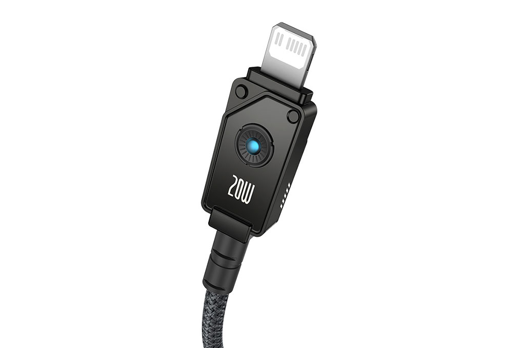Cáp Type C - Lightning 1m Baseus Unbreakable CB000049 Màu Đen