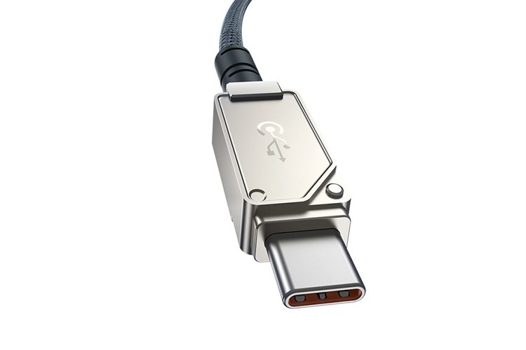 Cáp sạc nhanh Type-C - Lightning 20W 2m Baseus Unbreakable CB000049 Màu Trắng - Xanh