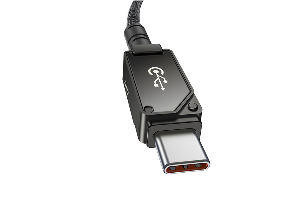 Cáp sạc nhanh Type-C - Lightning 20W 2m Baseus Unbreakable CB000049 Màu Đen