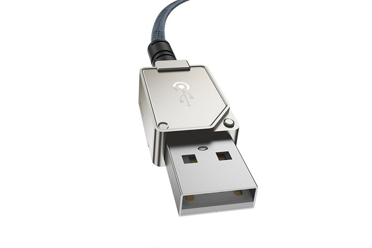 Cáp Lightning 1m Baseus Unbreakable CB000048 Màu Trắng - Xanh