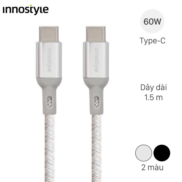 Cáp Type C – Type C 1.5m Innostyle Powerflex ICC150AL