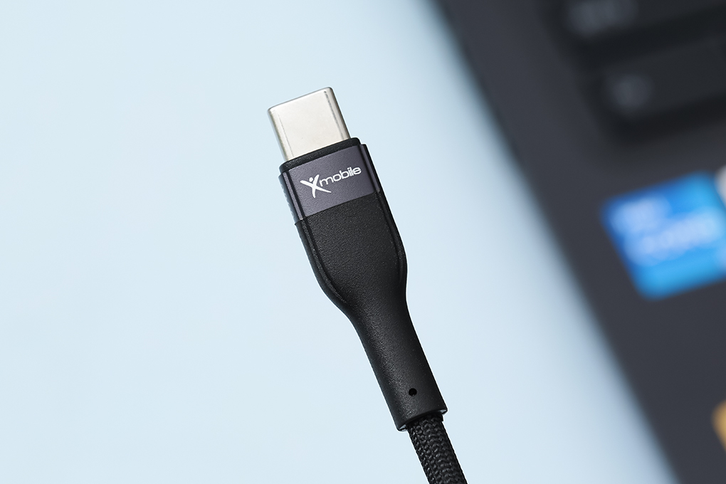 Cáp sạc và truyền dữ liệu USB-A - Type-C 15W 1m Xmobile L2205 Màu Đen