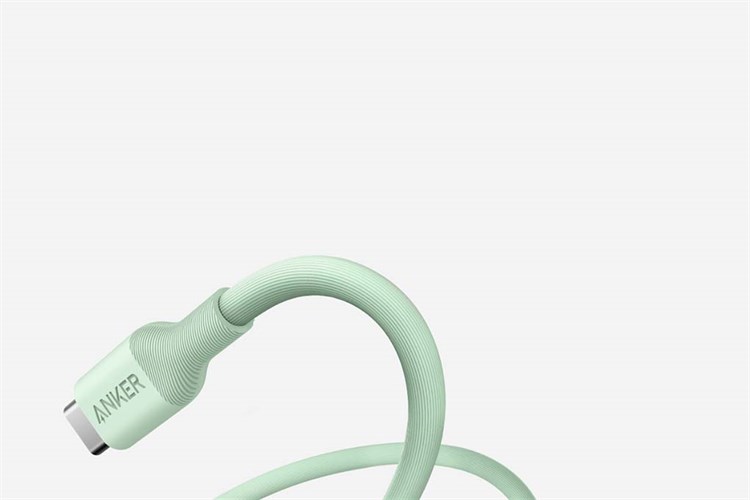 Cáp sạc nhanh và truyền dữ liệu Type-C - Type-C 140W 0.9m Anker 544 Bio A80F1 Màu Xanh mint