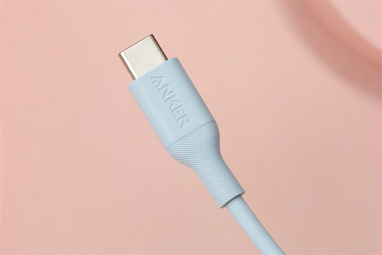 Cáp sạc nhanh và truyền dữ liệu Type-C - Type-C 140W 0.9m Anker 544 Bio A80F1 Màu Xanh Da Trời