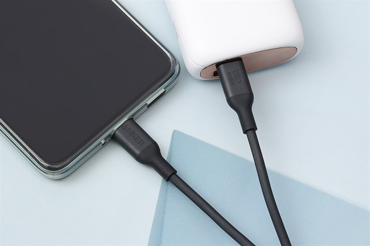 Cáp Type C - Type C 1.8m Anker 544 Bio A80F2 Màu Đen