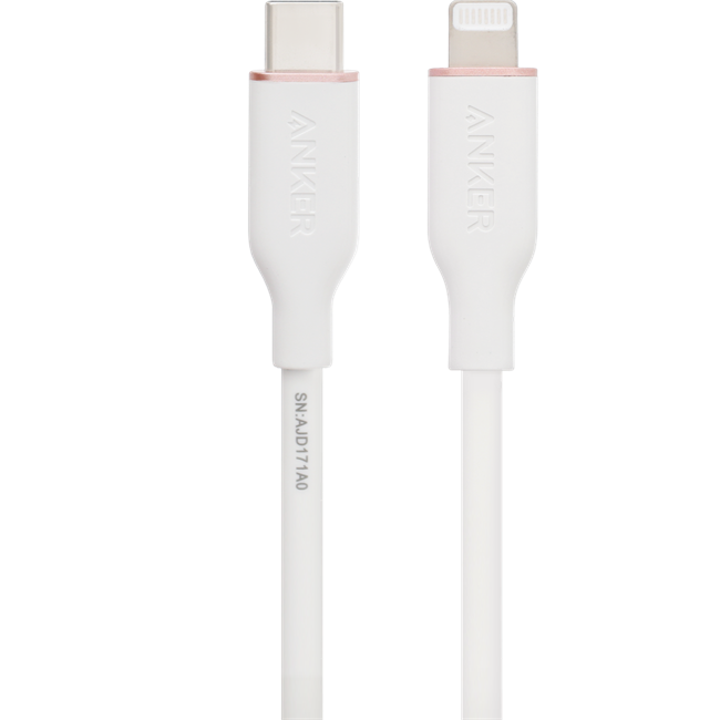 Cáp Type C - Lightning MFi 0.9m Anker PowerLine III Flow A8662