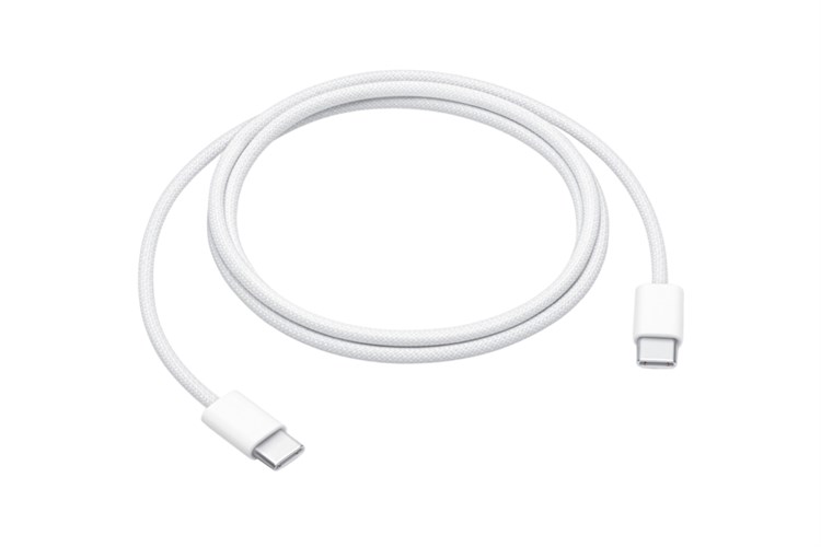 Cáp sạc nhanh và truyền dữ liệu Type-C - Type-C 60W 1m Apple MQKJ3 Màu Trắng