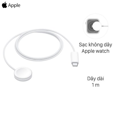 Cáp sạc Magnetic Type C cho Apple Watch 1m