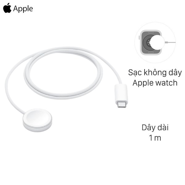Cáp sạc Magnetic Type C cho Apple Watch 1m