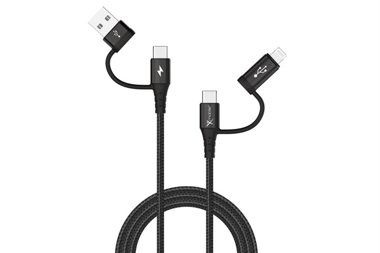 Cáp Đa Năng 4 in 1 Lightning Type C 1m Xmobile DR003