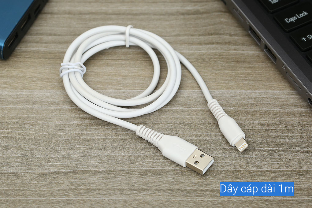 Cáp sạc USB-A - Lightning 12W 1m  AVA+ JXL-08 Màu Trắng